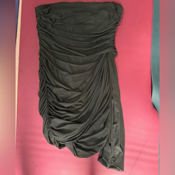 slim fit dress slacks Amanda Uprichard Janeiro Maxi in Green main image 1